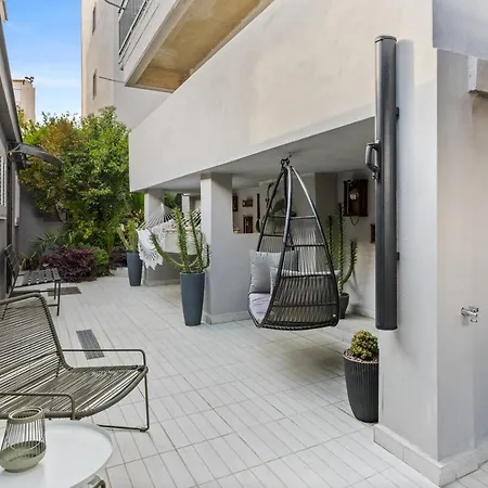 בית נופש Luxe House In Glyfada With Near Metro Station C8